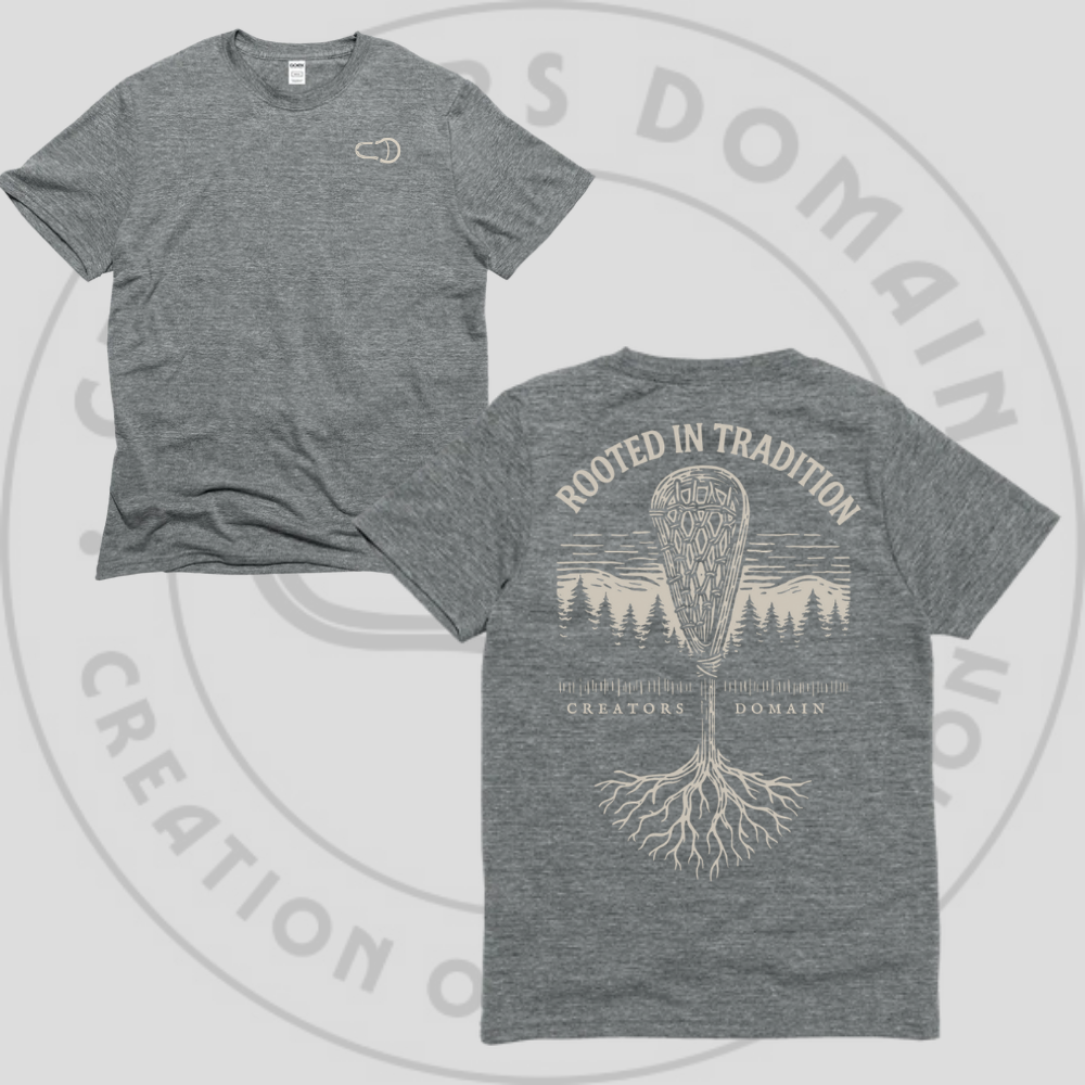 Creators Domain Triblend Tee – Rooted in Tradition